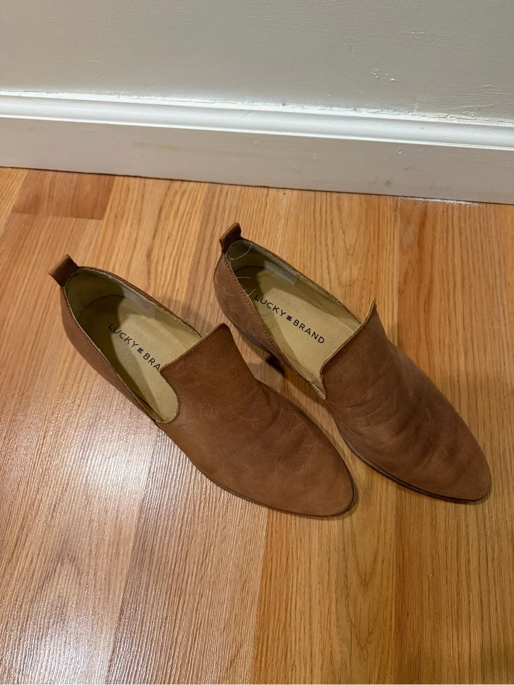 Lucky Brand Leather Booties